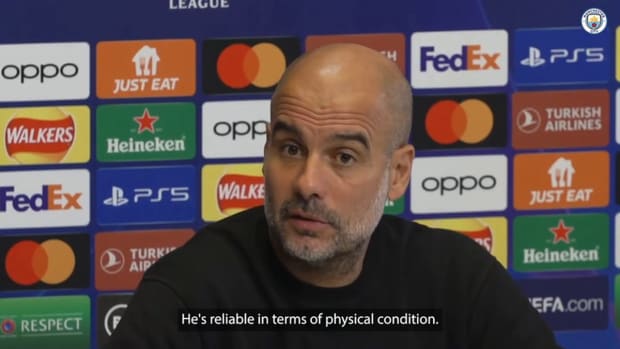 Pep Guardiola sings the praises of Phil Foden