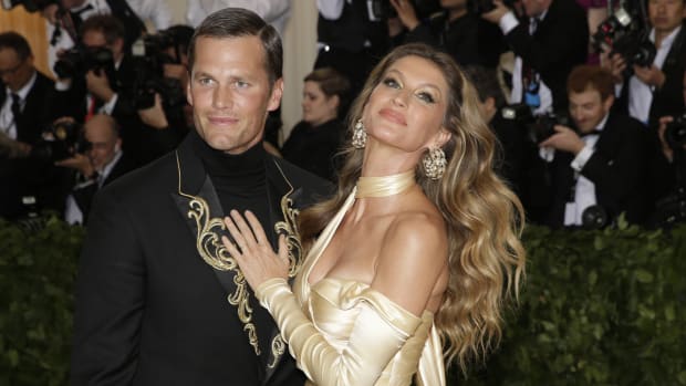 Tom Brady and Gisele Bündchen at the Metropolitan Museum of Arts in 2018.
