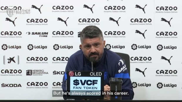 Gattuso: 'I hope Cavani scores soon'