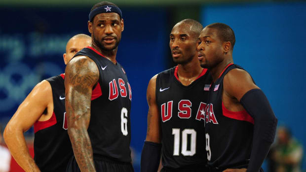LeBron James, Kobe Bryant and Dwyane Wade