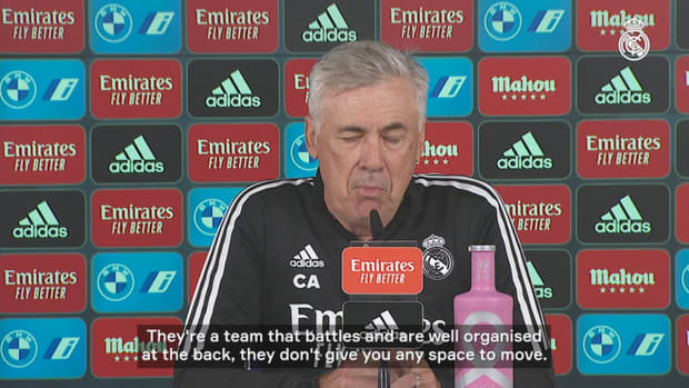 Ancelotti: 'Beating Getafe is not easy'