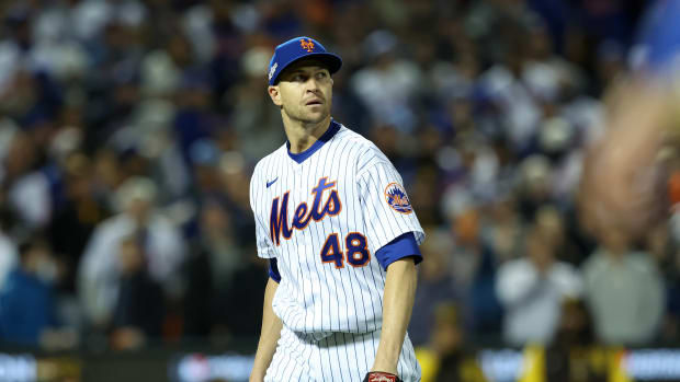 Jacob deGrom stepped up big for the New York Mets in Game 2 of the Wild Card series.