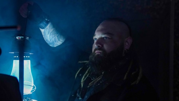 Bray Wyatt during his return to WWE at Extreme Rules
