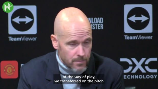 Ten Hag: 'I'm disappointed with the result but happy with the performance'
