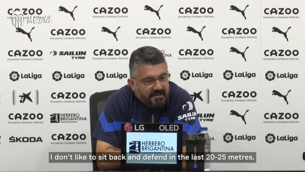 Gattuso says Valencia’s issue is not physical but mental