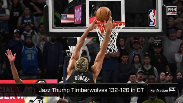 Jazz Thump Timberwolves 132 126 in OT