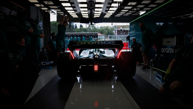 Aston Martin garage