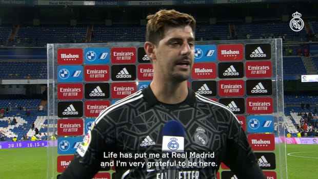 Courtois: 'It’s all down to the work from the whole team'