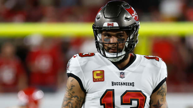 Mike Evans with the Buccaneers.