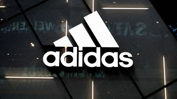The Adidas logo.