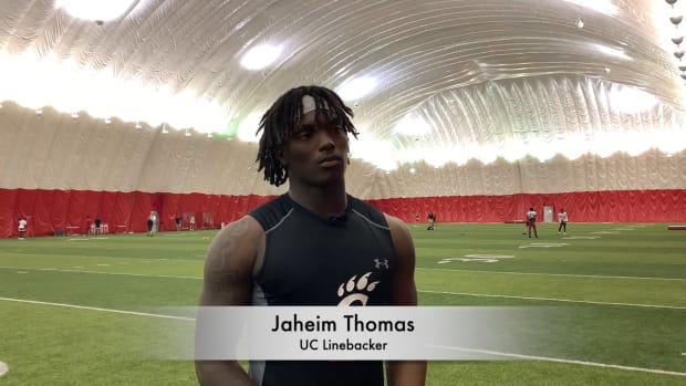 Jaheim Thomas on His SMU Outing, Postsnap Thoughts, and UCF's Defense