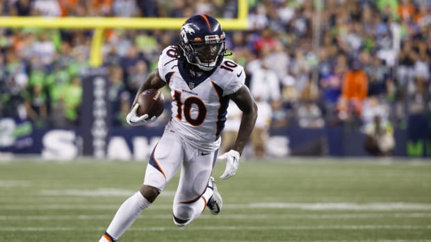 The Broncos' Jerry Jeudy is a prime trade target