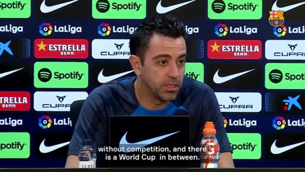 Xavi: 'It's an atypical season with the World Cup in the middle'
