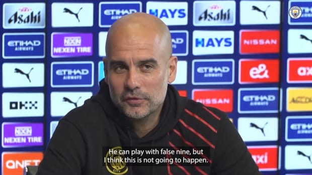 Pep Guardiola on Álvarez coming in to replace Haaland