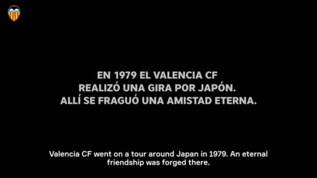 Valencia share emotional Japanese connection video