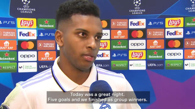 Rodrygo: 'I want to continue scoring many goals'