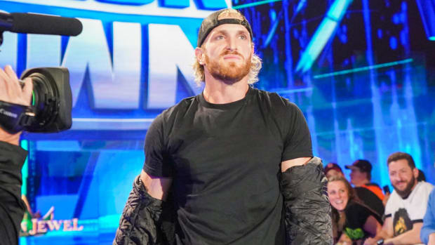 Logan Paul on WWE SmackDown