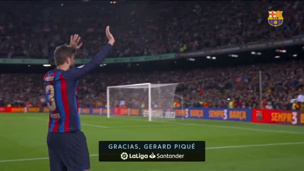 Gerard Pique's last words as Barça player - Soccer - OneFootball on Sports Illustrated
