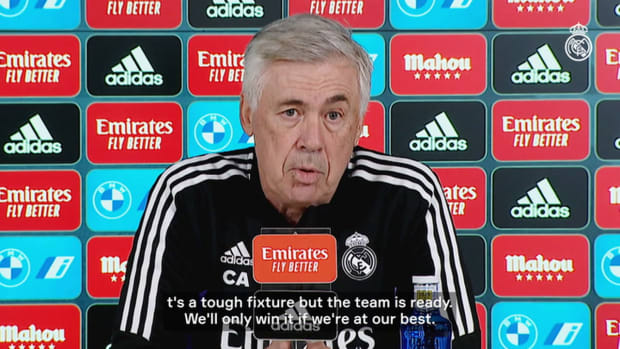 Ancelotti: 'We'll have to be at our best to beat Rayo'
