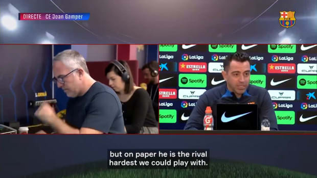 Xavi: "Manchester United is the worst rival to play against'