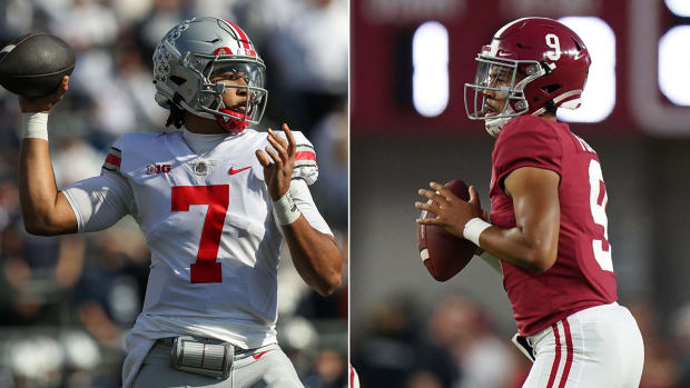 Either Ohio State QB C.J. Stroud or Alabama QB Bryce Young will be the No. 1 pick in the 2023 NFL draft.