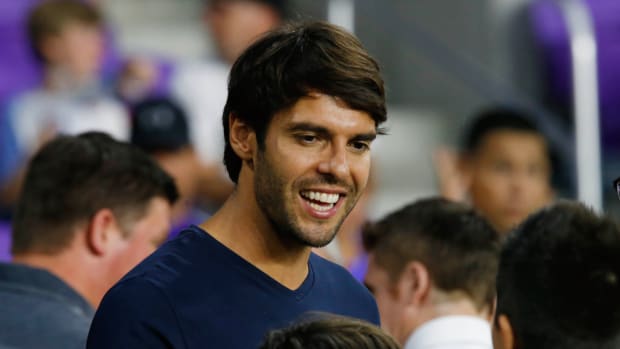 Kaká at the MLS All-Star Game in 2019.
