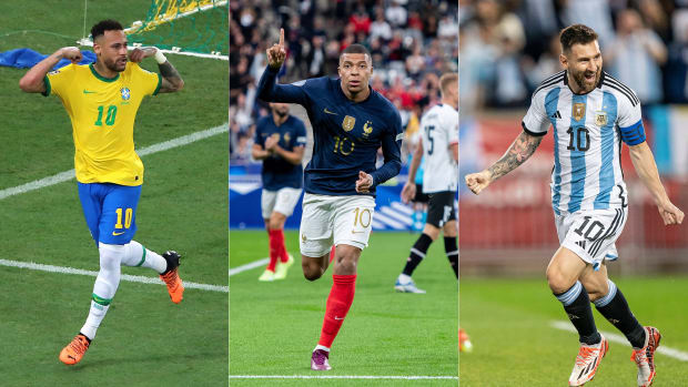Neymar, Kylian Mbappe and Lionel Messi lead their nations to the World Cup