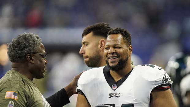 Ndamukong Suh in his Eagles debut in Week 11 vs. Colts