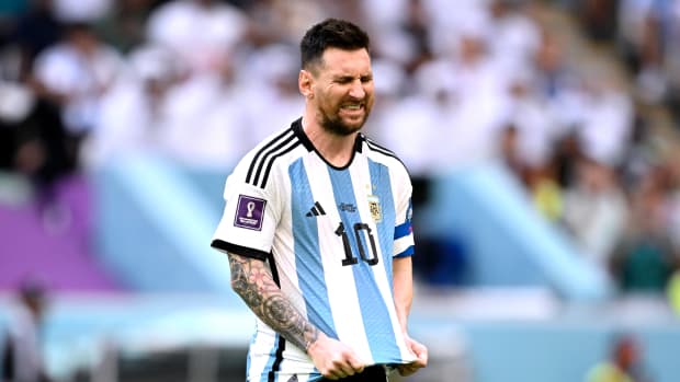 Messi enojado tras derrota