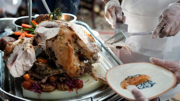 Thanksgiving turkey in Qatar