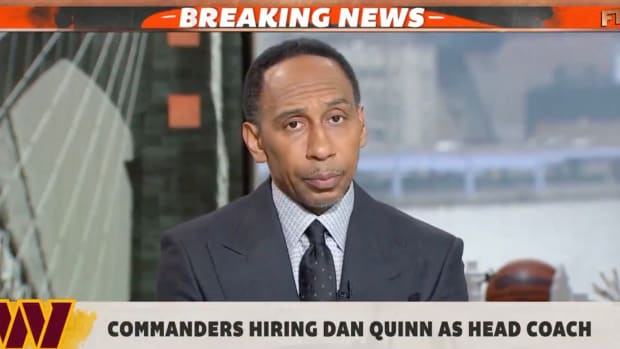 Stephen A. Smith’s Deadpan Reaction to Commanders’ Hiring of Dan Quinn Is Unintentionally Hilarious