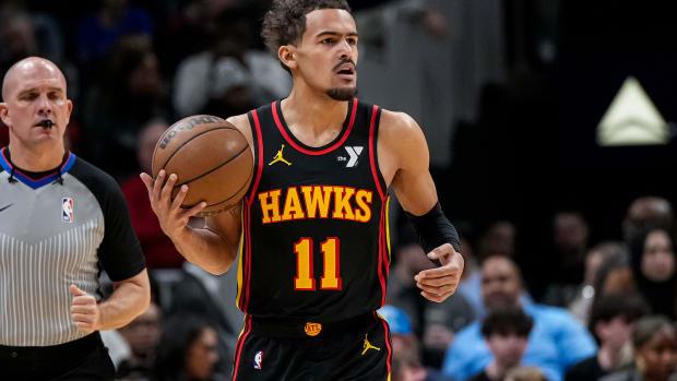Hawks point guard Trae Young vs the Clippers