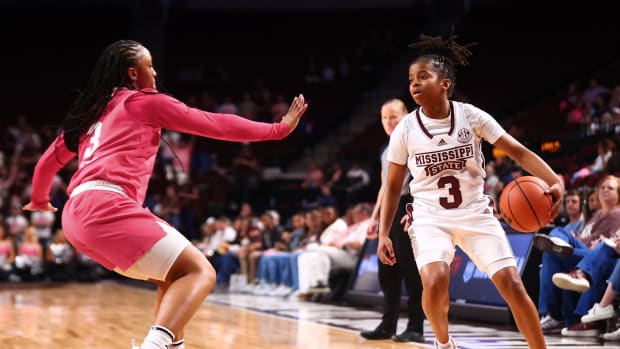 Mississippi State guard Lauren Park-Lane at Texas A&M