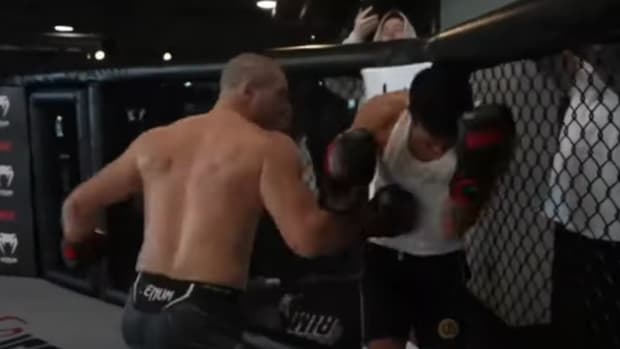 UFC Video: Sean Strickland Destroys Influencer in Brutal Beatdown
