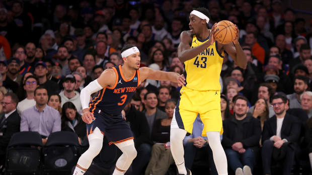 Indiana Pacers vs New York Knicks Pascal Siakam