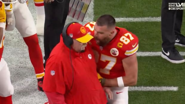 Cameras Caught Travis Kelce Having Heated Moment With Andy Reid After Chiefs Turnover 