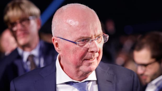 Sven-Goran Eriksson pictured in January 2024 during the Sports Gala 2024 at Friends Arena in Stockholm