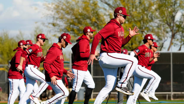 D-backs players work out February 20th 2023 Salt River Fields