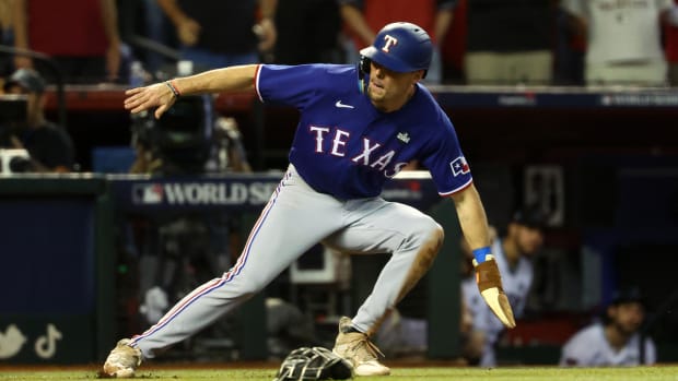 Texas Rangers rookie Evan Carter hopes to prove that he can handle left-handed pitching in the major leagues in 2024. Carter only had 11 plate appearances against lefties in 21 regular-season games in 2023.