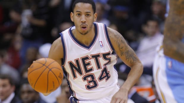 New Jersey Nets point guard Devin Harris