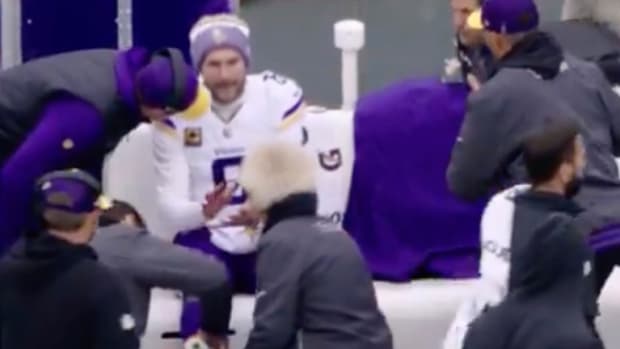 New Mic’d-Up Video Shows Kirk Cousins’s Sad Reaction to Achilles Injury vs. Green Bay Packers.