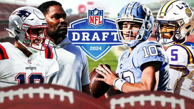 New England Patriots head coach Jerod Mayo has a decision to make - keep quarterback Mac Jones, or draft a potential replacement in either North Carolina's Drake Maye or LSU's Jayden Daniels.