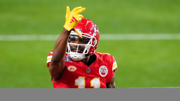 The Kansas City Chiefs released wide receiver Marquez Valdes-Scantling.