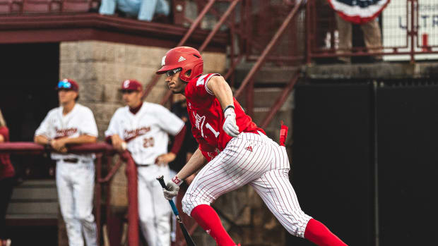 Nebraska's Riley Silva had his second three-hit game of the season, going 3-for-5 with a double and two runs scored.
