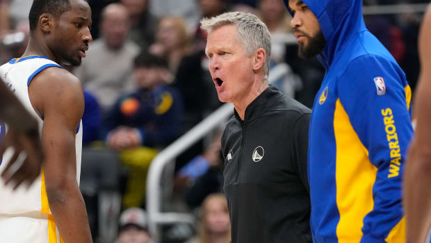 Golden State Warriors head coach Steve Kerr.