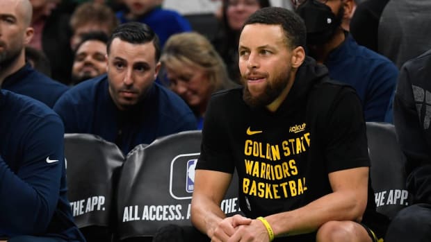 Golden State Warriors' Stephen Curry vs. Boston Celtics