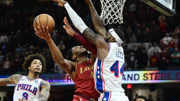 Will the 76ers face Donovan Mitchell when they take on the Cavaliers later this month?