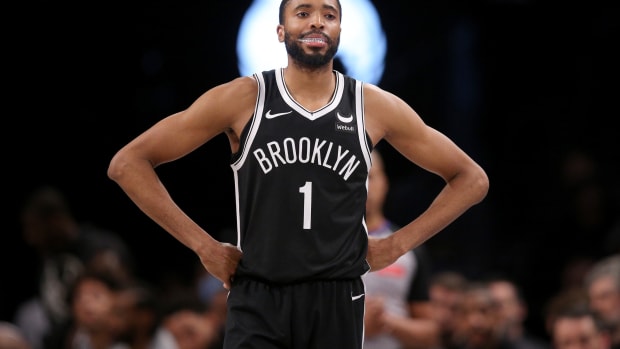 Brooklyn Nets forward Mikal Bridges 