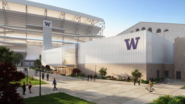 A mock-up of the new UW basketball facility, which is now pushing forward.
