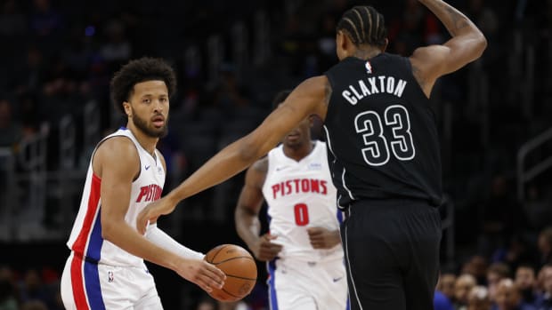 Cade Cunningham accomplished an impressive feat against the Nets.